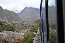 Urubamba Tal, whrend der Zugfahrt zum Machu Picchu